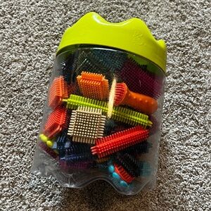 Colorful Building Bristle Blocks Set for Kids